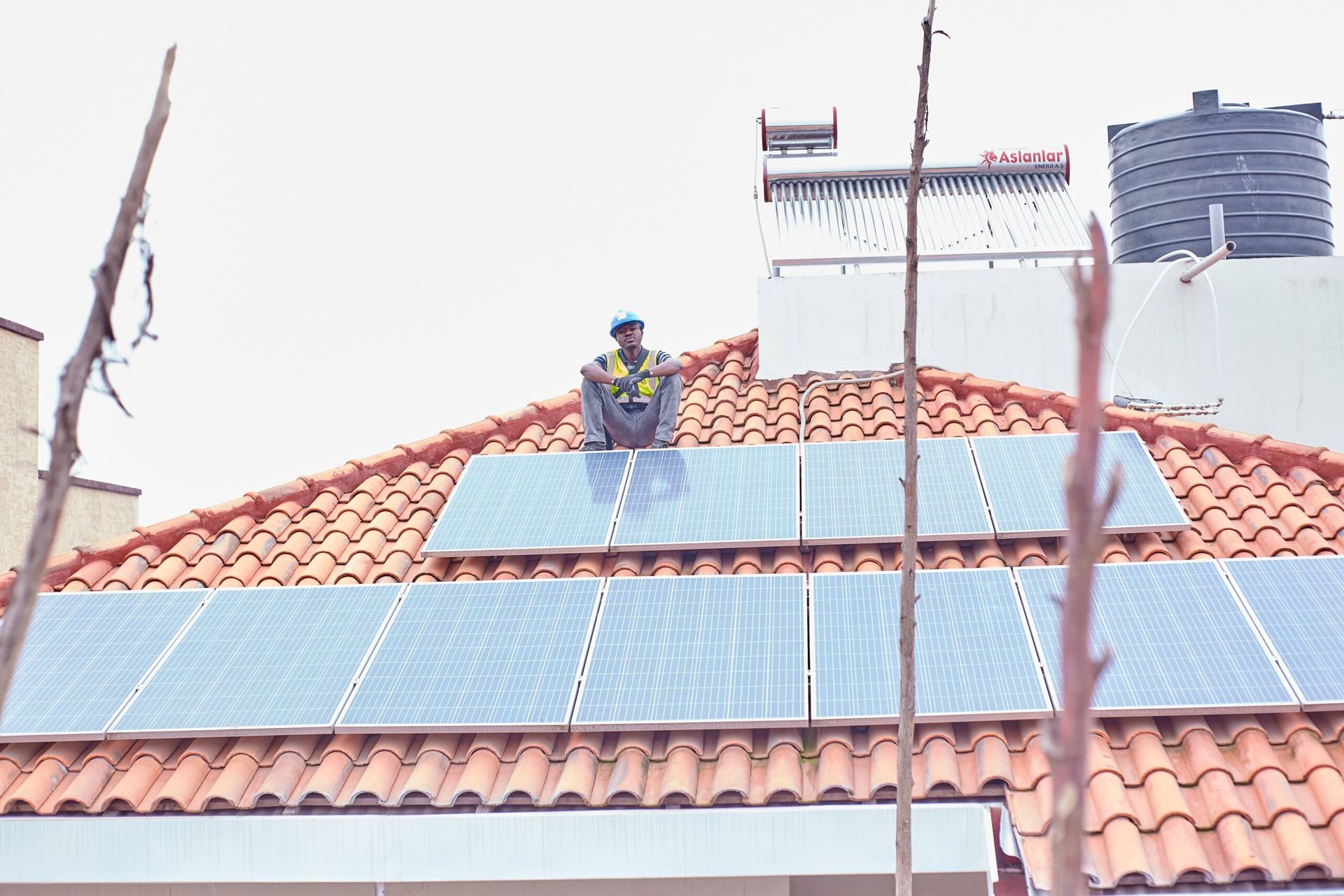 Chantier solaire
