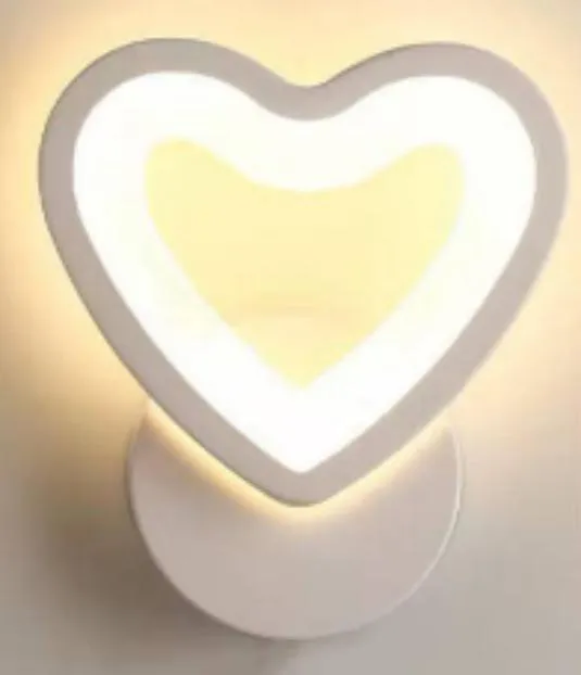 18*16cm White Iron + Acrylic LED 3CCT