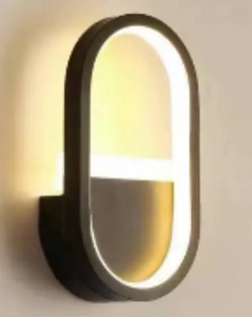 12*22cm Black Iron+ Acrylic LED 3CCT