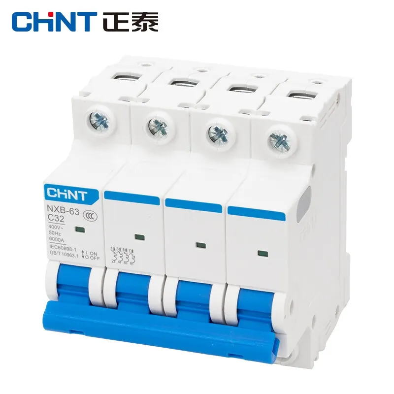CHINT NXB-63 Mini Circuit Breaker C Curve 4P C32