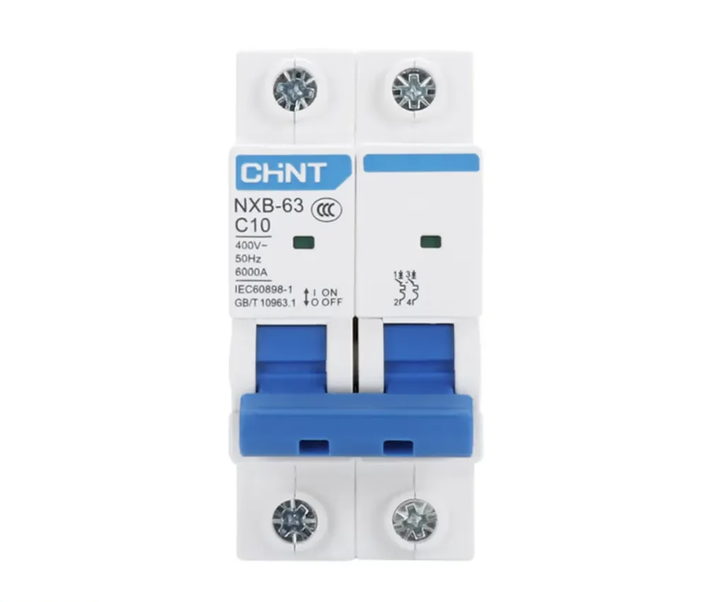 CHINT NXB-63 Mini Circuit Breaker C Curve 2P C10