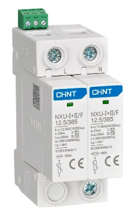 CHINT NXU-I+II Low-Voltage Surge Protective Device 2P 12.5 kA/385 275 V