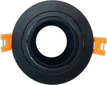 Wholesale Modern round Frame LED Spotlights Recessed Mounted GU10 MR16 White Black Options Anti-Glare for Indoor Use