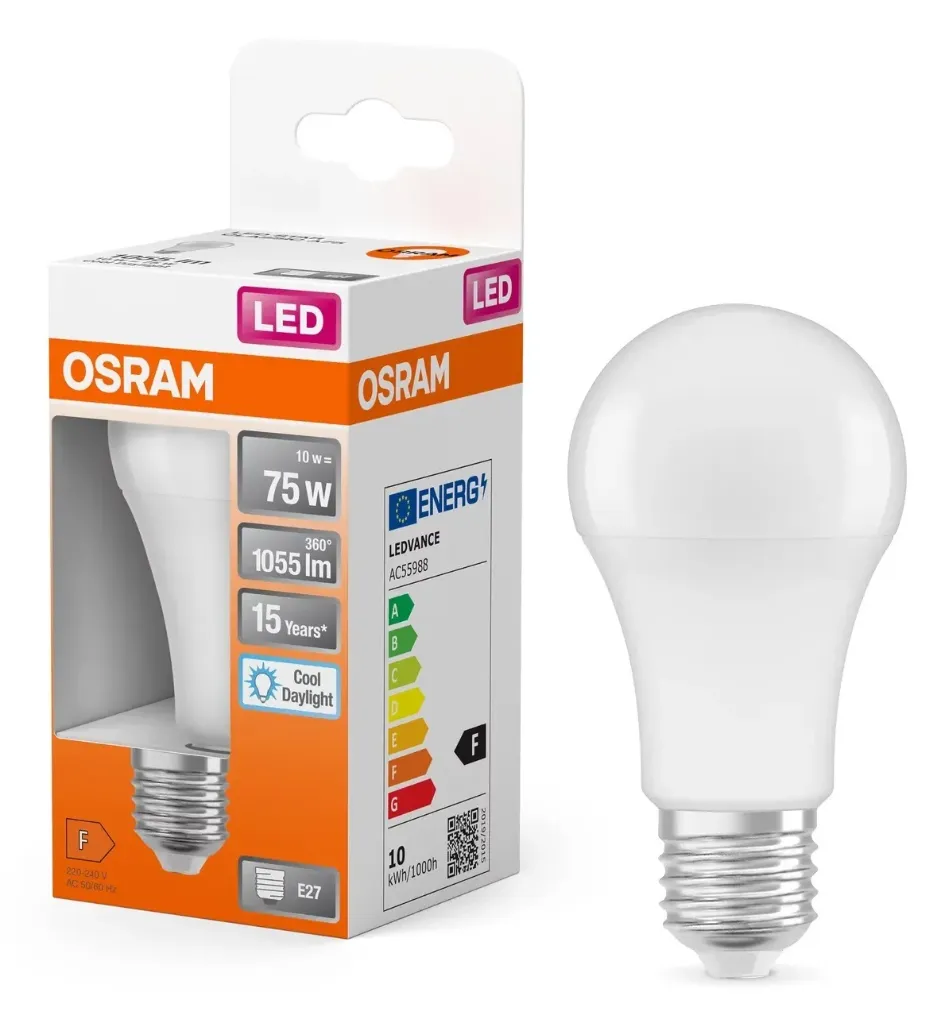 25W LED Bulb with E27/B22 Base 6000K CRI 80, 220V AC