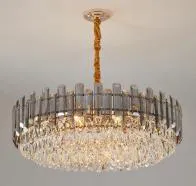 Bedroom dining room pendant light fixtures lighting chandeliers ceiling luxury gold led modern K9 crystal chandeliers