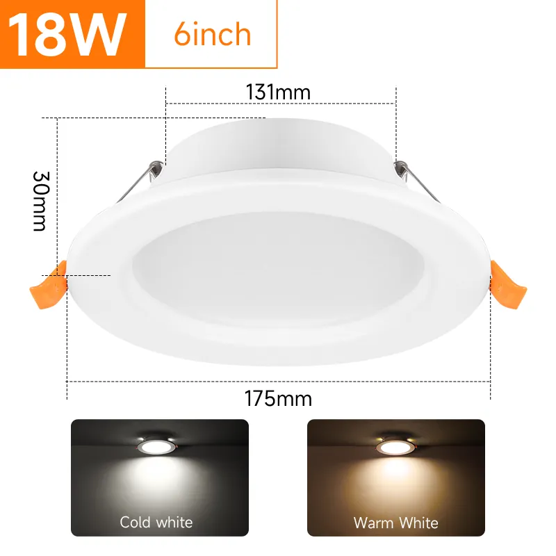 LED Down Light 18W-3 color changeable