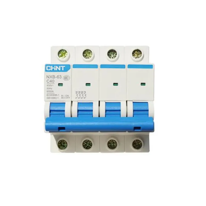CHINT NXB-63 Mini Circuit Breaker C Curve 4P C40