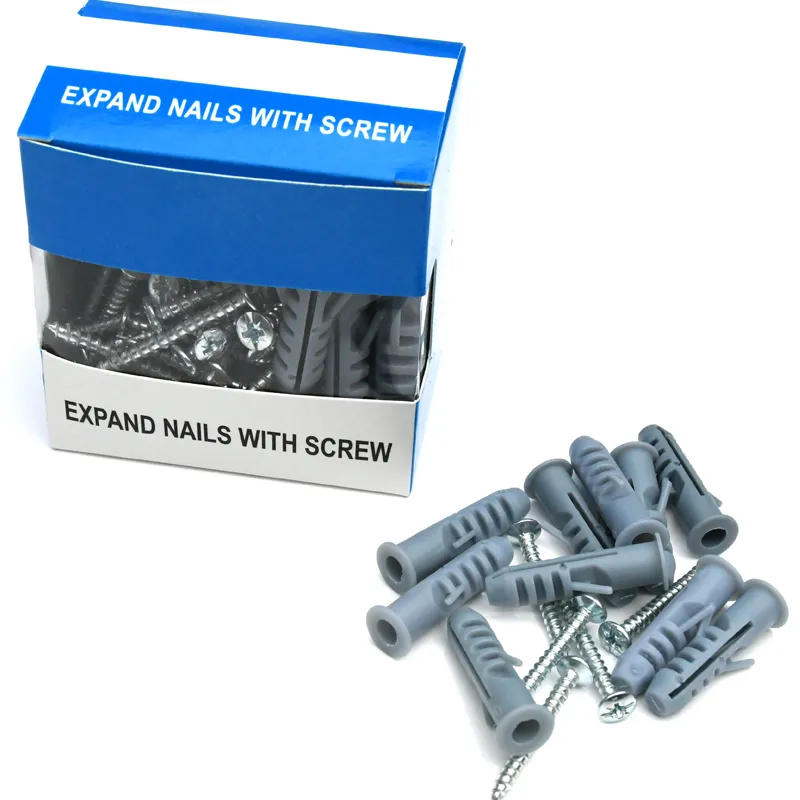 8mm plastic extension pipe with screw Price for 1box=50pcs