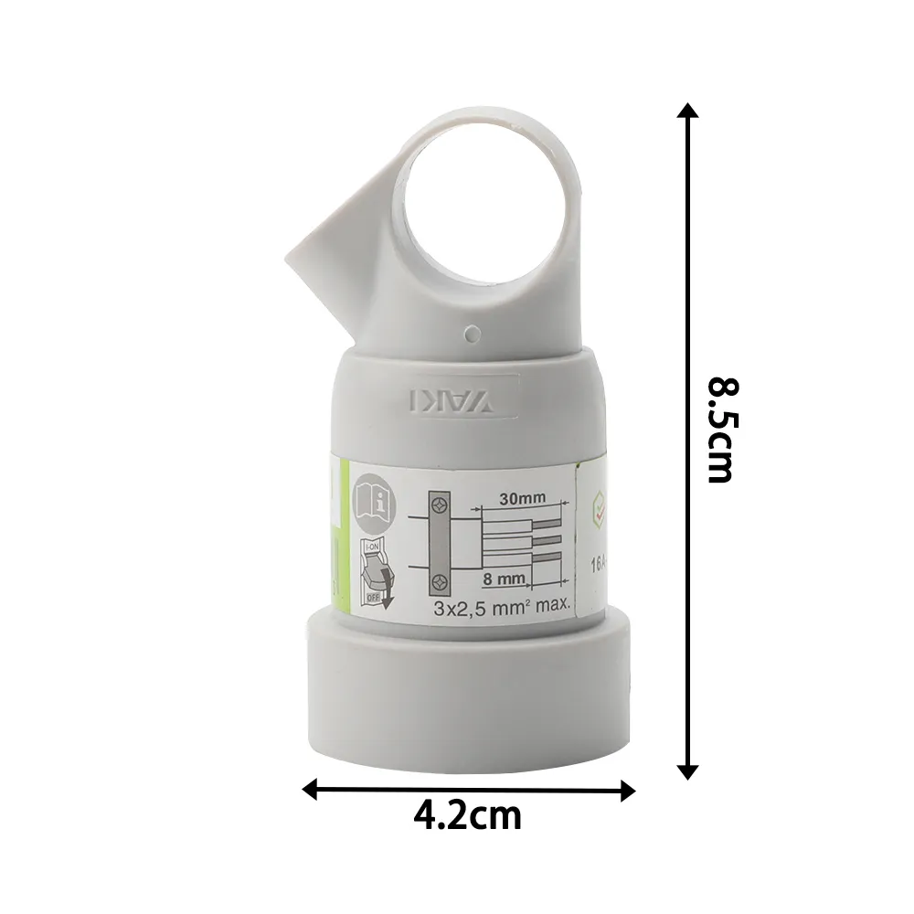 Yaki extension 2p+T- 16A white