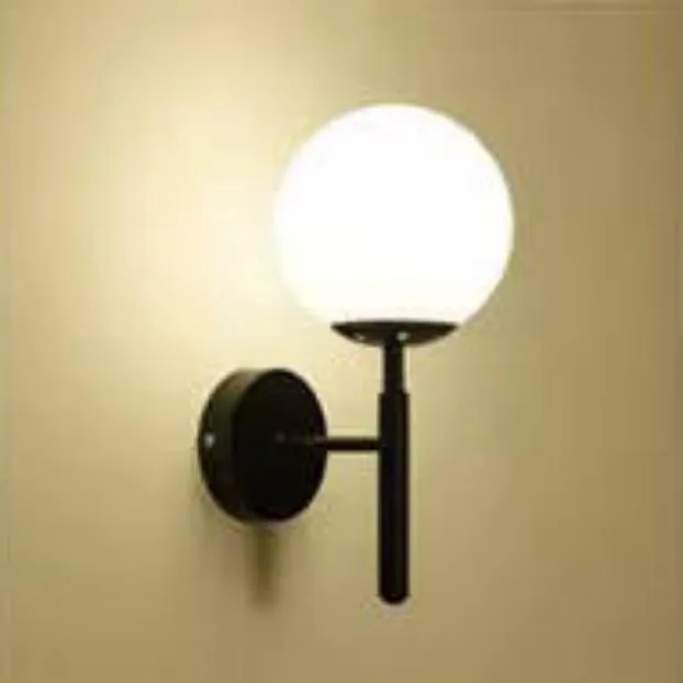 Glass ball: D15cm Black A