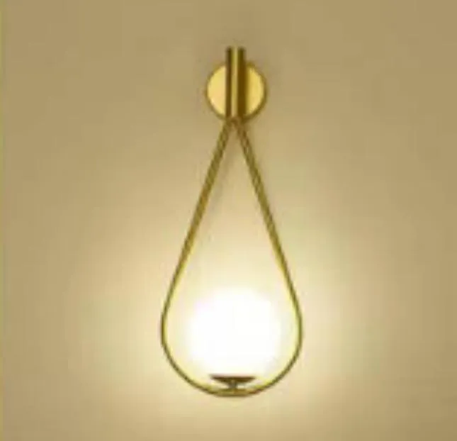 Glass ball: D15cm Gold F