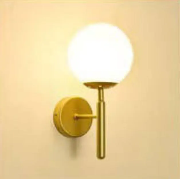 Glass ball: D15cm Gold A